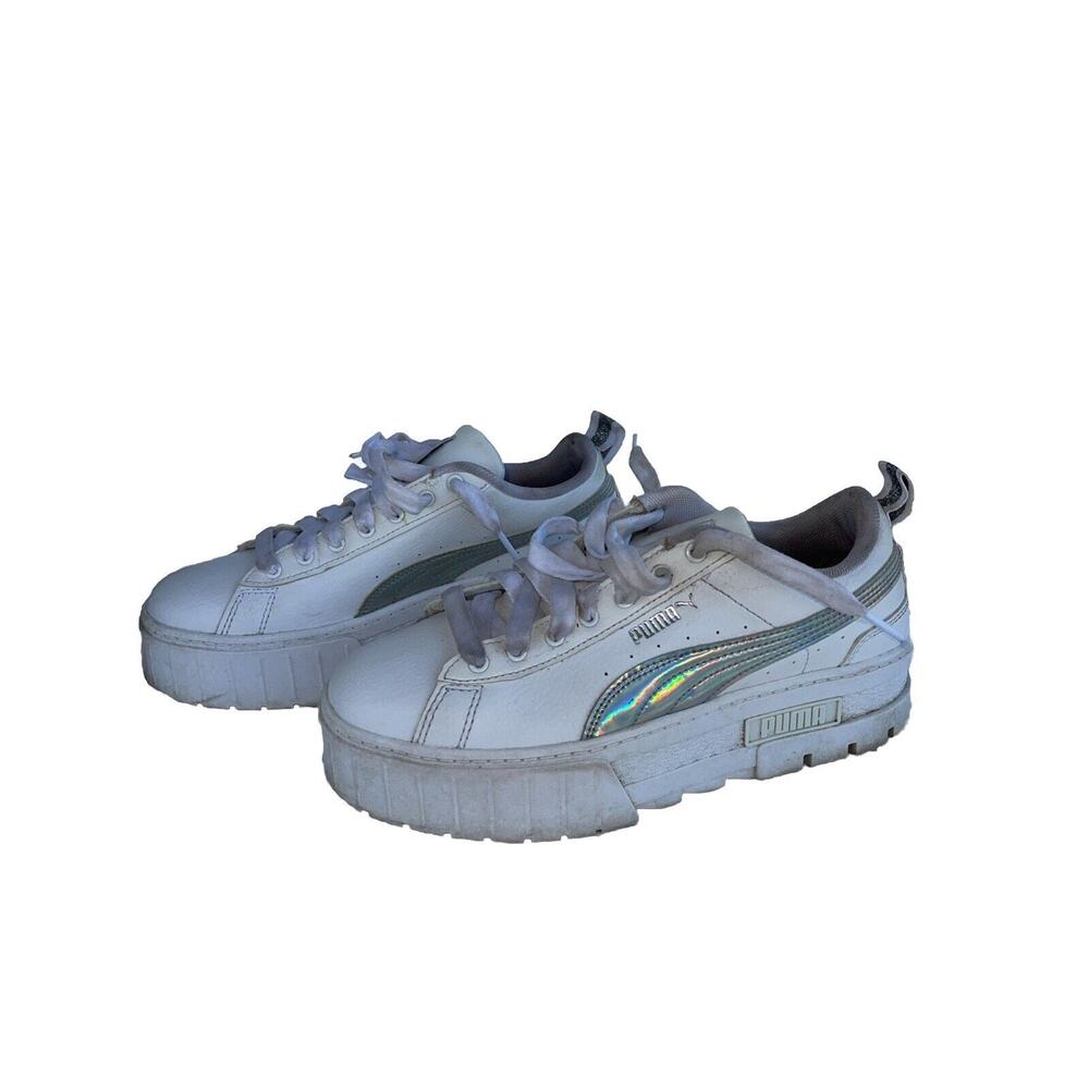 GIRLS Puma Mayze Shoes 386221-01 Platform Sneakers Size 7C Women’s 8